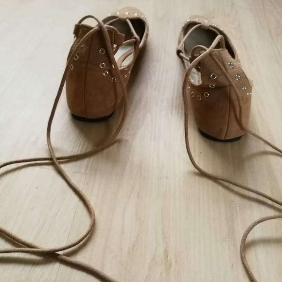 💙[3/$25] REVAMPED Pointed Toe Lace Up Flats - Picture 5 of 7